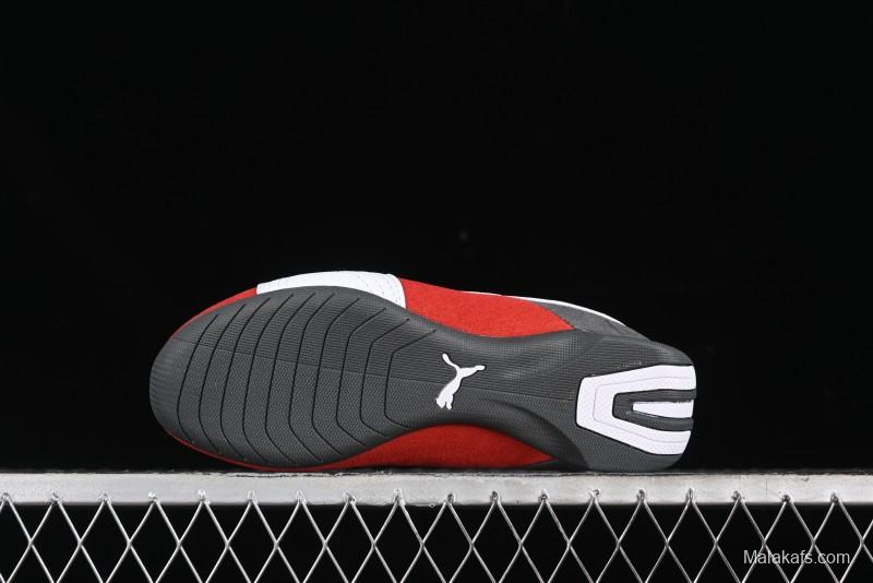 Puma Sparco Future Round Toe Lace-Up Leather Fabric Low-Top Lifestyle Casual Shoes - 307936-06