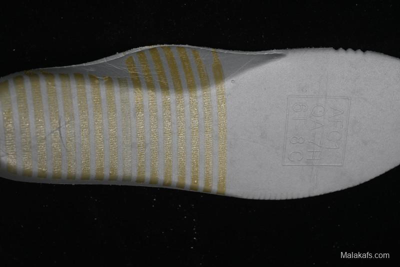 Nike Air Force 1 Mid Custom Hand-Painted Broken Three Hooks Shadow Spray-Painted Strap Mid-Top Casual Sneakers - CW2289-111