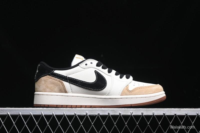 Nike Travis Scott x Fragment Design x Air Jordan 1 Low OG SP AJ1 Collaboration - XS3086-005