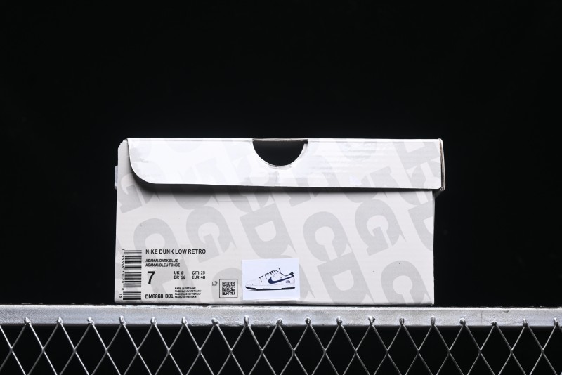 Nike SB Dunk Low The North Face Series - Strap Pig Eight Dark Blue Hook Anniversary High-End Custom Low-Top Casual Skate Shoes - DM6868-001