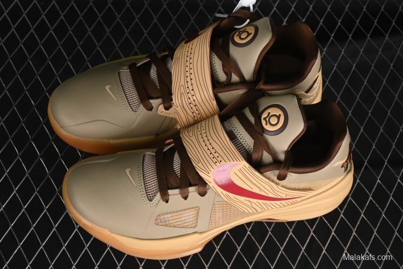 Nike KD 4 Galaxy All Star Basketball Shoes with Zoom Air Cushion and Lightning Traction - FJ4189-200