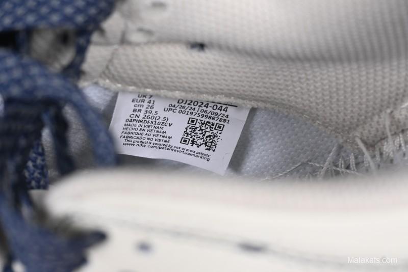 Nike SB Dunk Low MLB Collaboration - Denim Blue Swoosh Anniversary Customized Low-Top Casual Sneakers - DJ2024-044