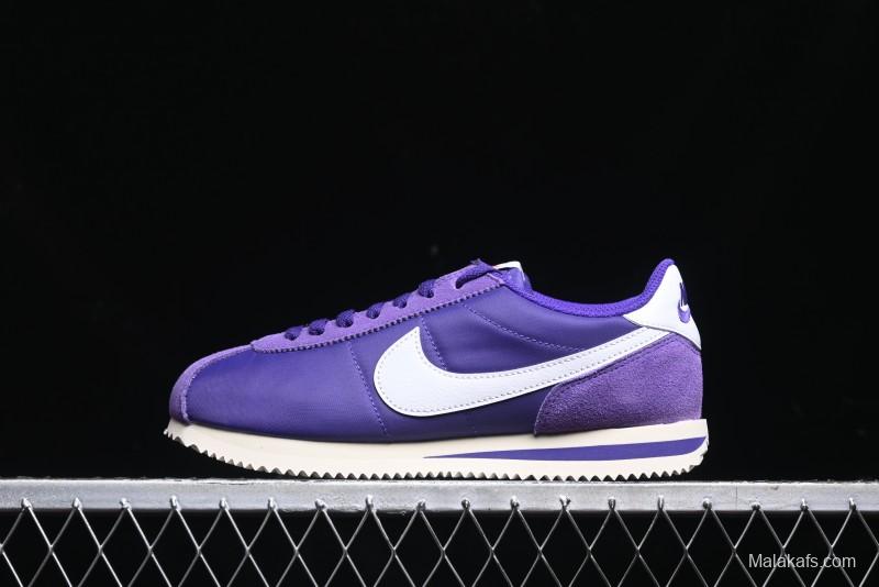 Nike Classic Cortez Leather Retro Running Shoes - DZ2795-500