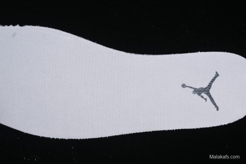 Nike Air Jordan 1 Low Stussy Collaboration - Grey White Dual-Tone Red Tag Retro Basketball Shoes - SJ9950-031