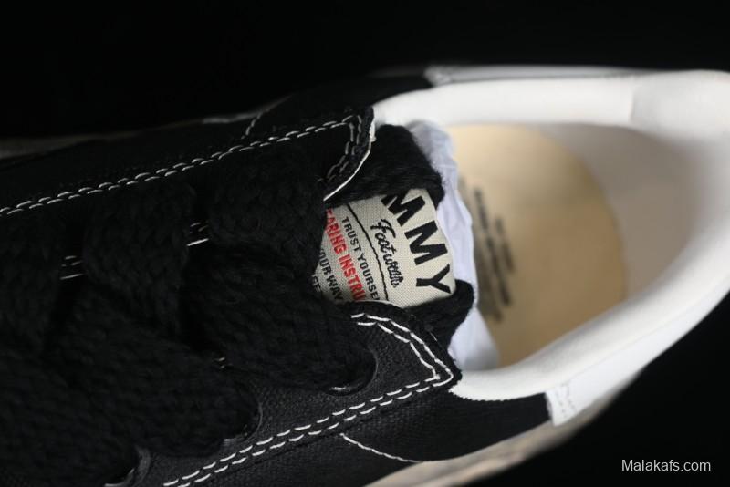 Wayne MMY Original Sole Leather Low Sneaker with Deconstructed Ice Cream Outsole - W.E5