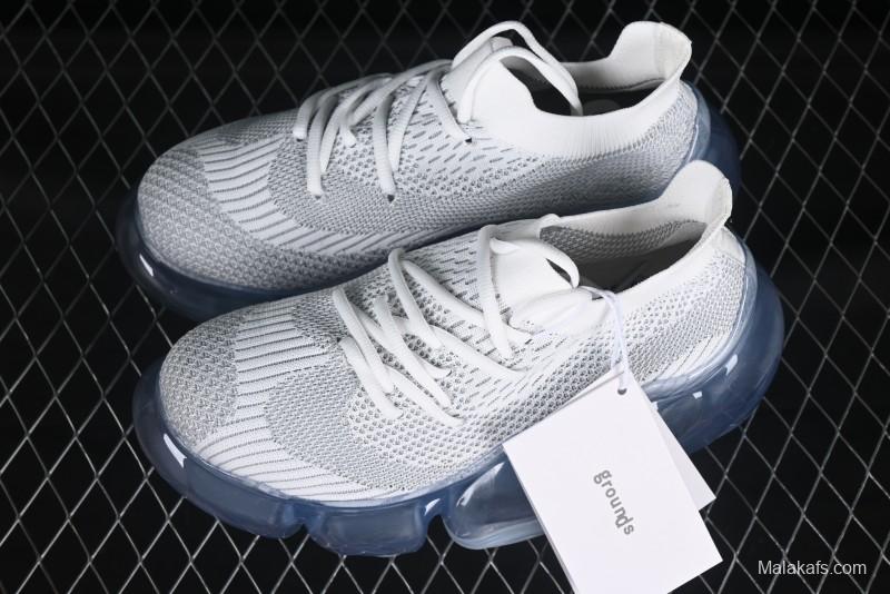 Grounds Bubble High Platform Sneakers White Gray - AJE5