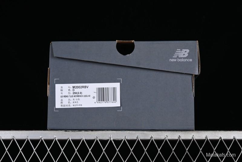New Balance 2002 Series Retro Casual Running Shoes with Upgraded N-ERGY Cushion - M2002RBV