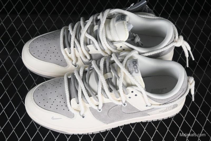 Nike SB Dunk Low The North Face Collaboration Anniversary Edition Custom Low-Top Casual Skate Shoes - YC5066-261