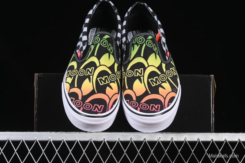 Mooneyes x Vans Slip-On Low-Top Casual Skate Shoes - VN000CP6BHG