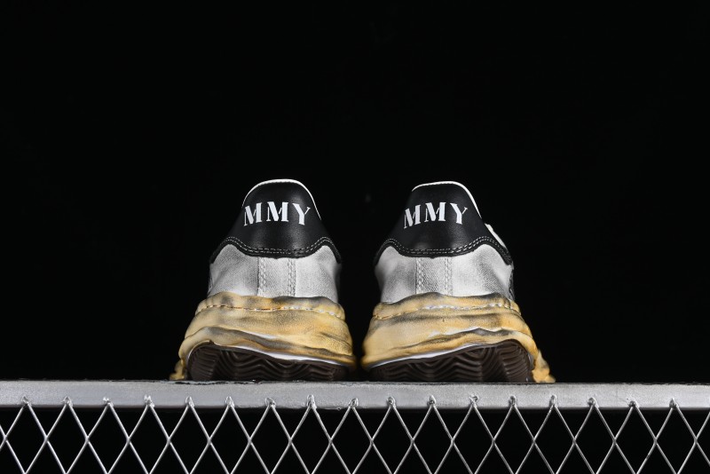 Wayne MMY Original Sole Leather Low Sneaker with Deconstructed Ice Cream Outsole - W.E5