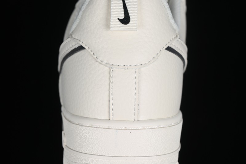 Nike Air Force 1 '07 Low Classic Black Mini Swoosh Starry Sky Casual Sneakers - MJ0319-021