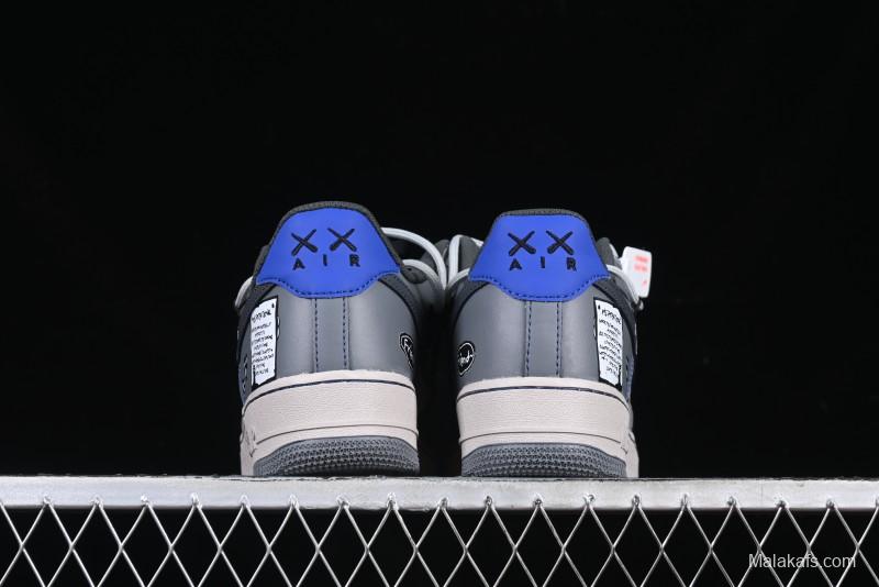 Nike Air Force 1 '07 Low British Blue Cat Casual Lace-Up Sneakers - KS6896-333