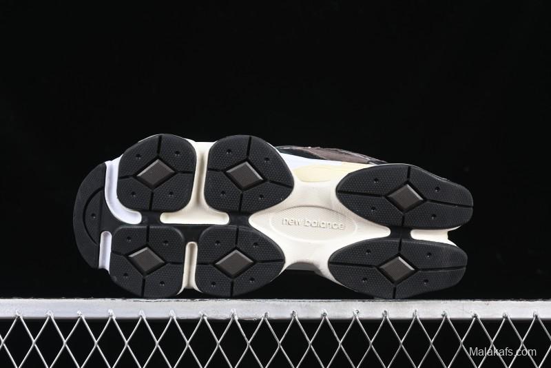 New Balance 9060 Retro Casual Running Shoes with ABZORB Cushioning Technology - U9060BRN