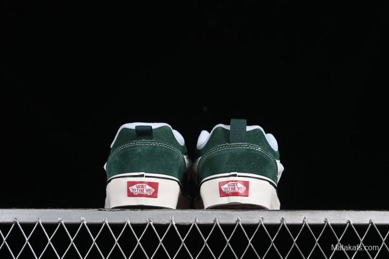 Vans Classics Knu Skool Green Platform Sneakers - VN0AUAK374