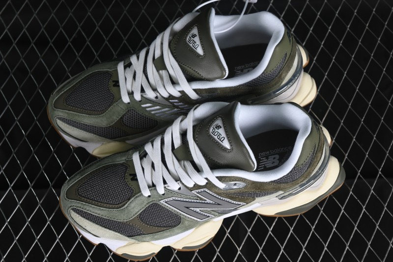 Joe Freshgoods x New Balance 9060 Retro Running Sneakers with ABZORB Cushioning - U9060FOC
