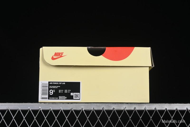 Nike Air Force 1 '07 Low Stussy Collaboration Dual-Tone Sky Blue Low-Top Casual Sneakers - XS1958-516