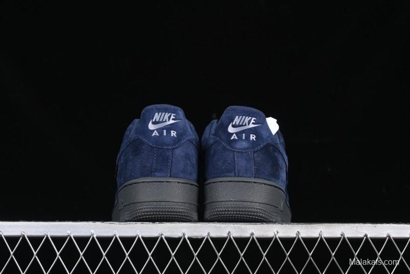 Nike Air Force 1 '07 Low Casual Sneakers in Light Blue with Full-Length Air Cushion - HQ3822-400