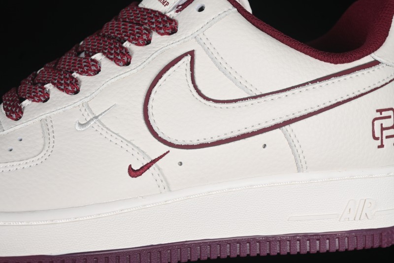 Nike Reigning Champ Air Force 1 '07 Low Casual Sneakers with 3M Reflective Details and Full-Length Air Cushion - RC2369-175