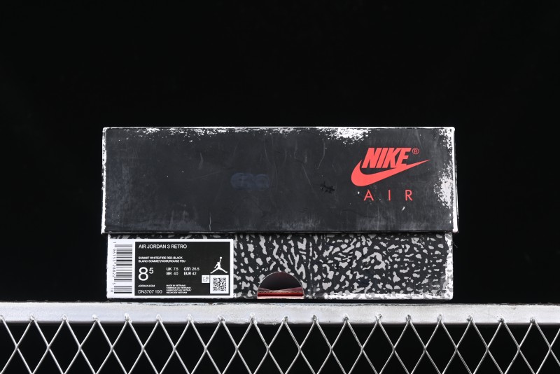 Nike Air Jordan 3 Retro White Cement Reimagined Basketball Shoes - DN3707-100