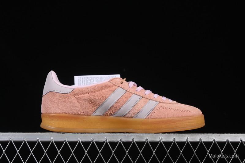 Adidas Originals Gazelle Indoor Retro Casual Slip-Resistant Wear-Resistant Low-Top Skate Shoes - IE2946