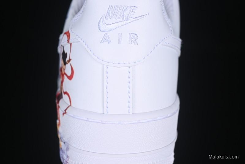 Nike Air Force 1 '07 Low Casual Sneakers with Built-in Full-Length Air Cushion - DD8959-100