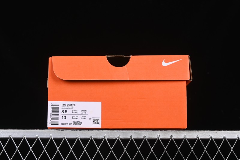 Nike Quest 6 Extreme Series Cushioned Lightweight Running Shoes - FD6033-003