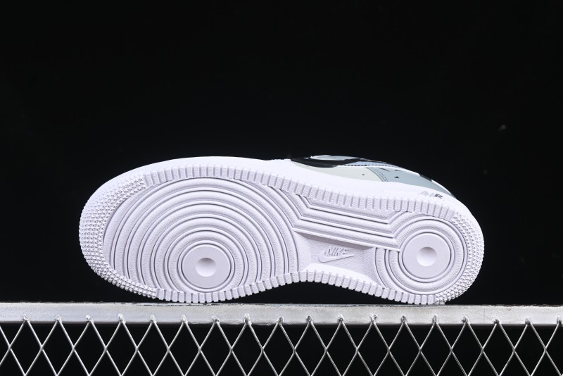 Nike Air Force 1 '07 Low Hand-Painted Broken Hook Casual Sneakers - CV2288-011