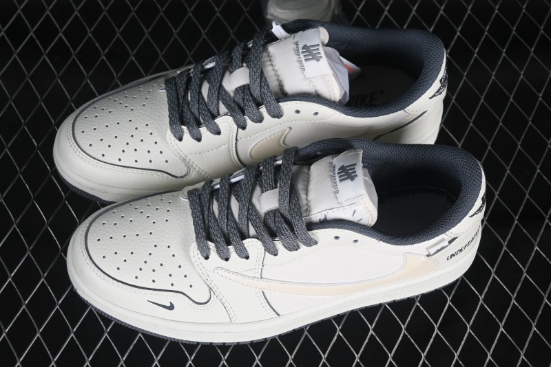 Nike Travis Scott x Fragment Design x Jordan Air Jordan 1 Low OG SP AJ1 UN Collaborative Sneakers - DM7866-018