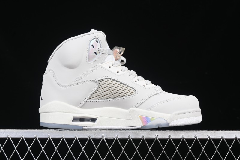 Nike Air Jordan 5 Retro Light Orewood Brown Snake Year Limited Basketball Shoes - HF3183-001