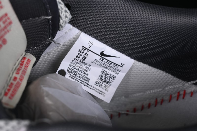 Nike Air Force 1 '07 Low Stussy Collaboration Pig Skin Swoosh Logo Low-Top Casual Sneakers - XS1958-501