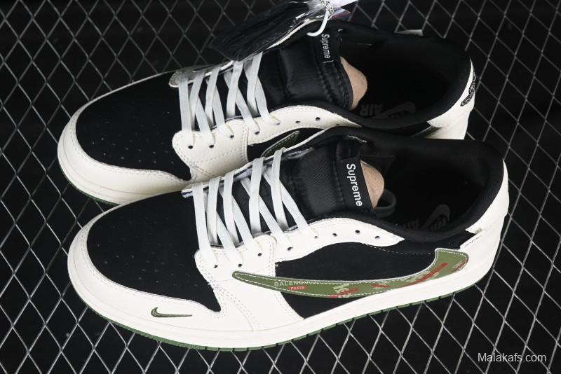 Nike Travis Scott x Fragment Design x Air Jordan 1 Low OG SP Casual Sneakers - XS2024-032