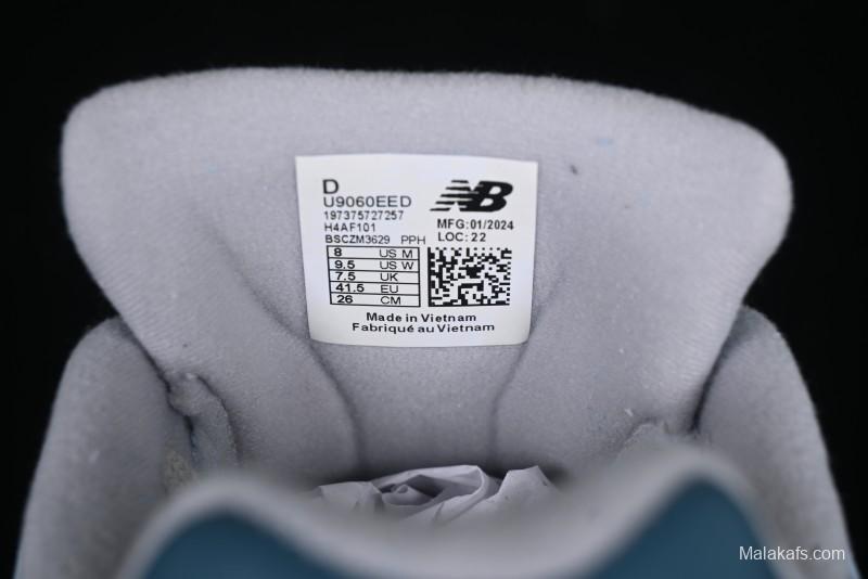 New Balance 9060 Retro Casual Running Shoes with ABZORB Cushioning Technology - U9060EED