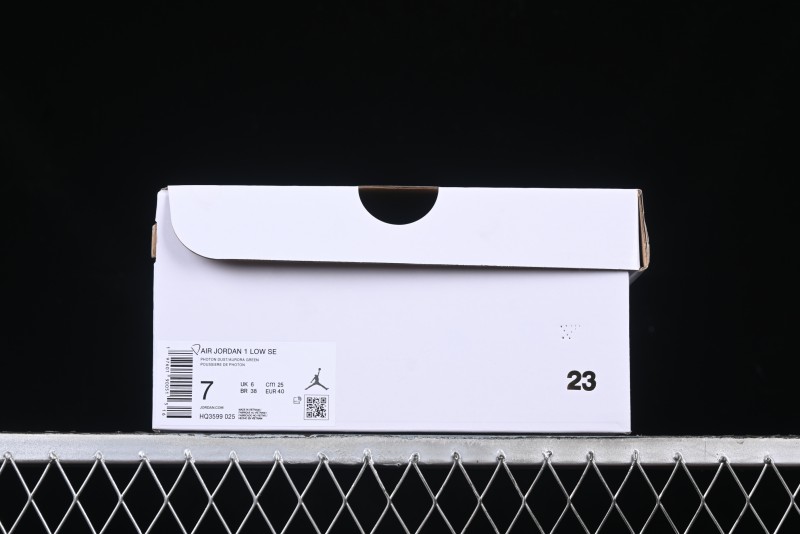 Nike Air Jordan 1 Low AJ1 Patent Leather Grey Green Casual Sneakers - HQ3599-025