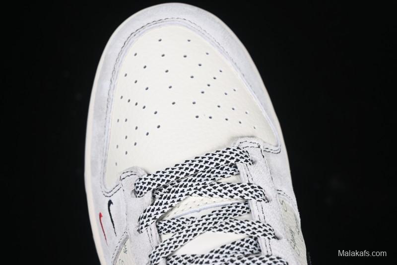 Nike SB Dunk Low Supreme Collaboration Anniversary Custom Low-Top Casual Sneakers - YX5066-220