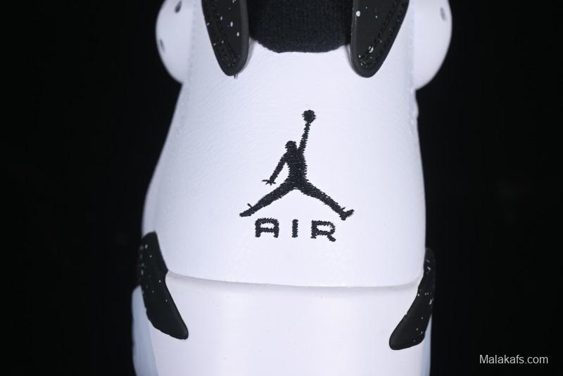 Nike Air Jordan 6 Retro White And Black Basketball Shoes - CT8529-112