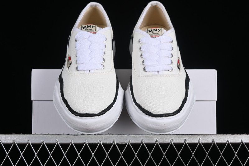 Wayne Original Sole Leather Low Sneaker with Melted Ice Cream Outsole - W.E5
