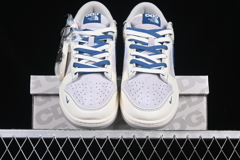 Nike SB Dunk Low The North Face Collaboration Anniversary Edition Customized Low-Top Casual Skate Shoes - DM6868-040