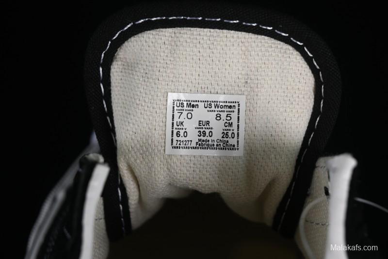 Vans Buzz Old Skool Peace Dove Classic Canvas Patchwork Low-Top Skate Shoes - VN000CR5BPB