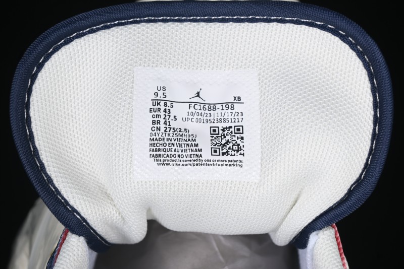 Nike Air Jordan 1 Low AJ1 Gucci Collaboration Beige Blue Swoosh Retro Basketball Shoes - FC1688-198