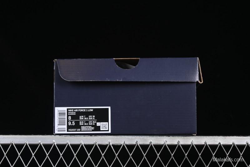 Nike Air Force 1'07 Low Casual Sneakers with Full-Length Air Cushion - HQ2037-100