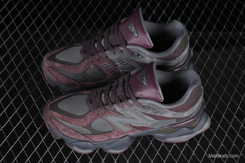 New Balance 9060 Retro Casual Running Sneakers with ABZORB Cushioning Technology - U9060BCG