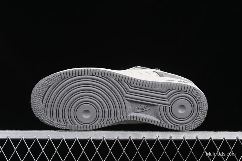 Nike Air Force 1 '07 Low Stussy Minimalist Grey Low-Top Casual Sneakers - XZ6188-672