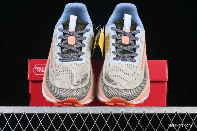 New Balance Fresh Foam X More V3TDS Low-Top Running Shoes with Durable Slip-Resistant Outsole - MTMORUG3