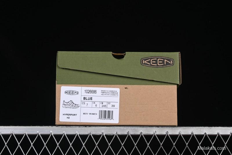 Keen Newport H2 Outdoor Sports Water Sandals with Drainage and Toe Protection - 1026686BLUE