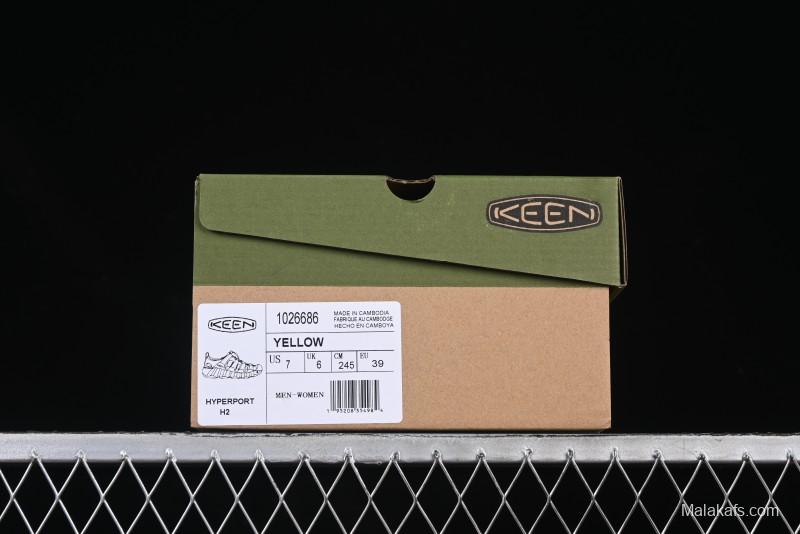 Keen Newport H2 Outdoor Sports Water Sandals with Drainage and Toe Protection - 1026686YELLOW