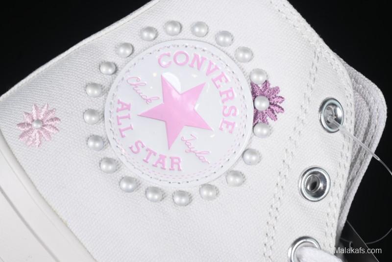 Converse Chuck 70s Classic High Top Canvas Sneakers with Thick Sole - A15786C