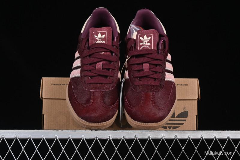 Adidas Samba OG Casual Sneakers with Classic Trefoil Logo - JP5330