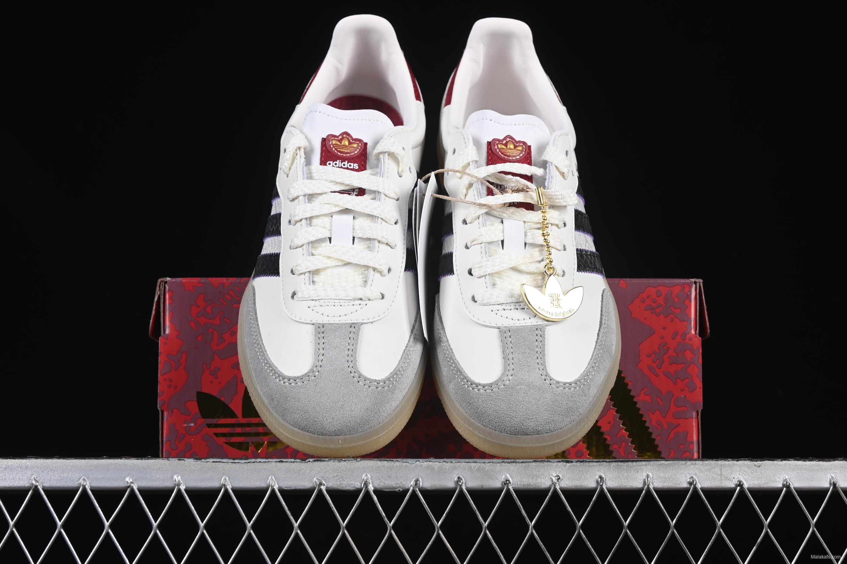 Adidas Samba OG JQ5976 Snake Year Limited Edition Casual Sneakers