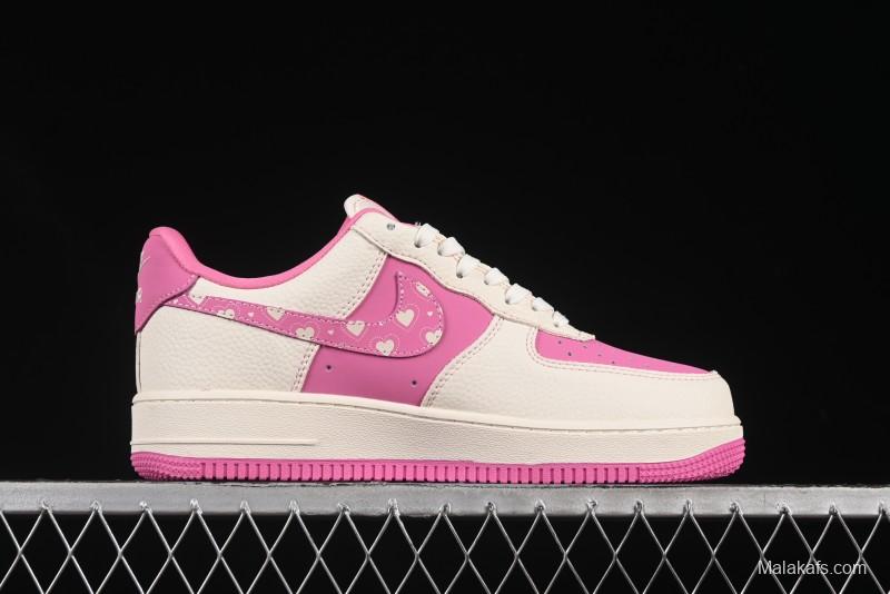 Nike Air Force 1 '07 Low Cartoon Cat Collaboration Pink Cartoon Cat Casual Sneakers - KK1988-082
