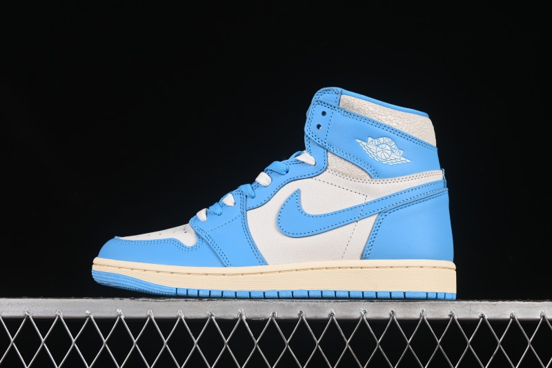 Nike Air Jordan 1 High OG "UNC Reimagined" Retro Basketball Shoes - DZ5485-402